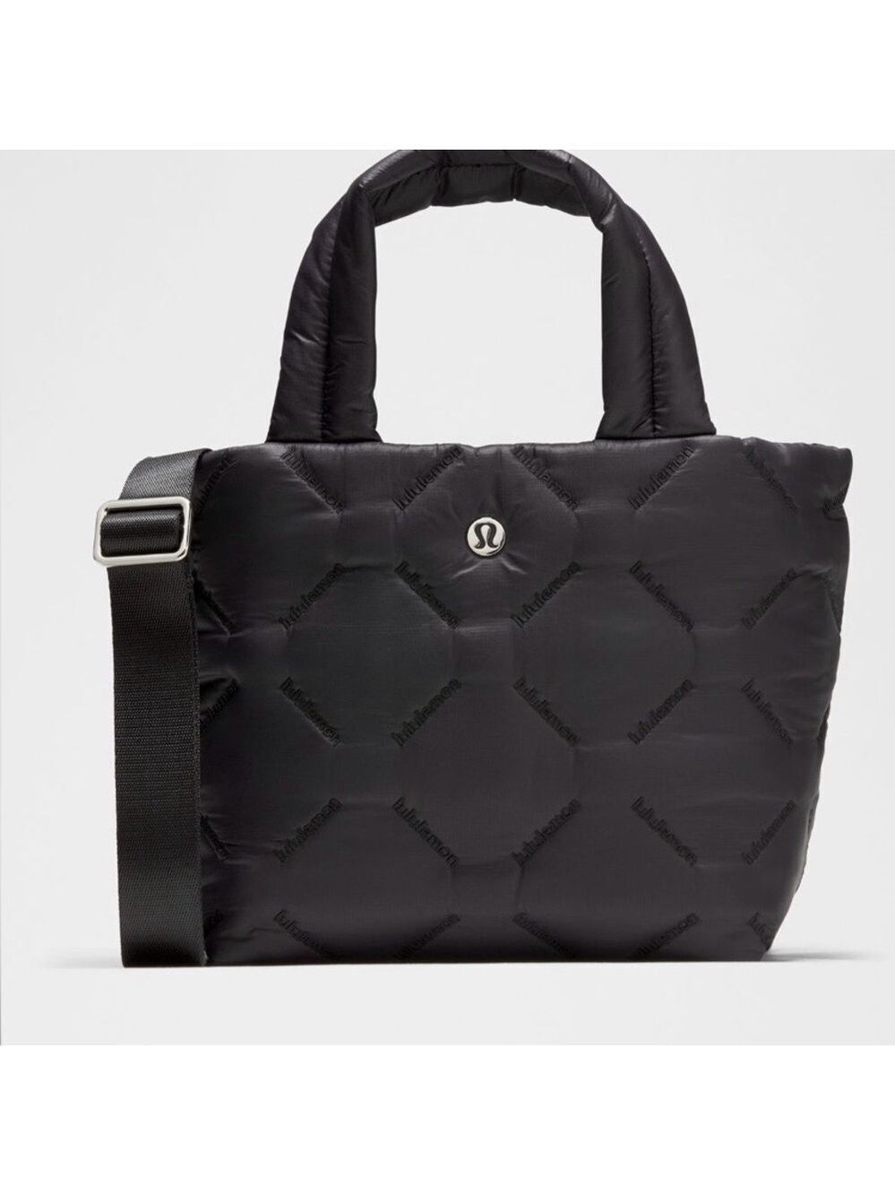 Lululemon Quilty Pleasures Tote Bag black mini 5L-NWT